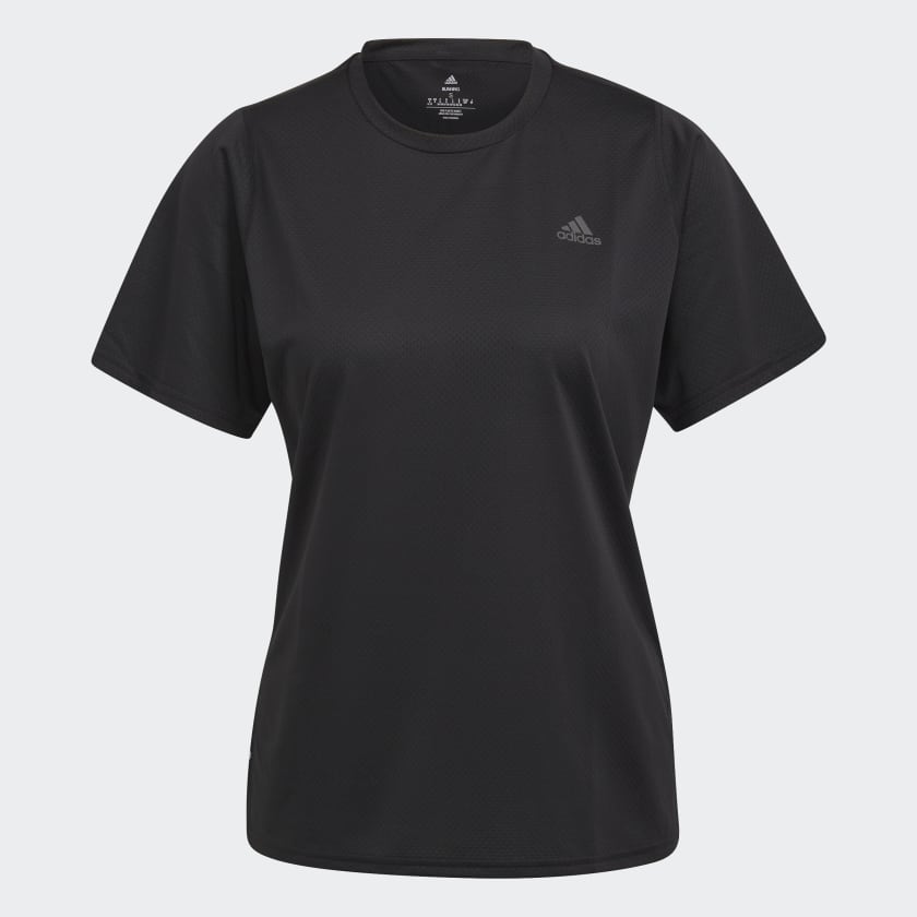 T shirt da running Run Icons Nero adidas adidas Italia