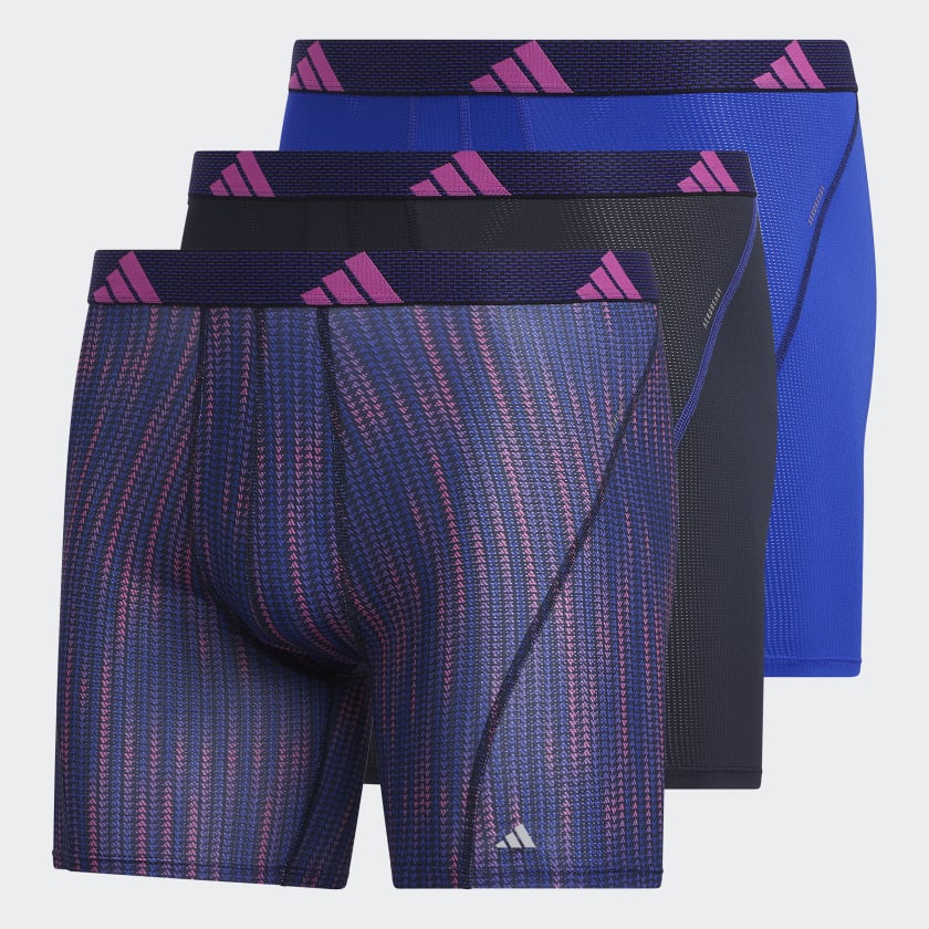 adidas Men's Training Performance Mesh Graphic Boxer Briefs