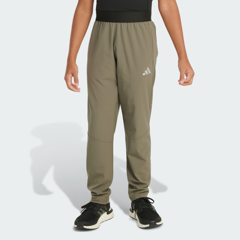 adidas Designed for Training Stretch Woven Pants - Green | adidas Canada