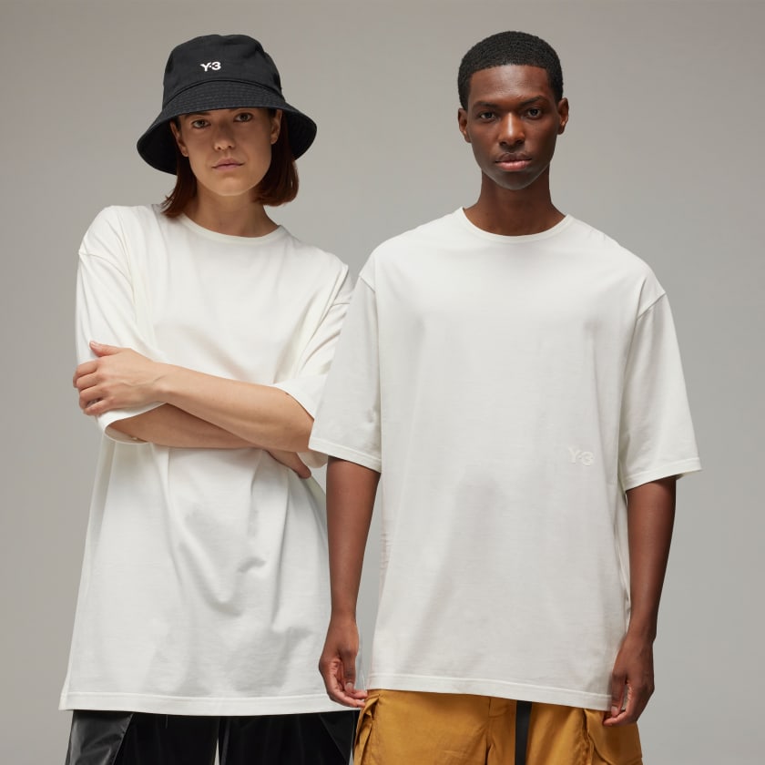 【2024新春福袋】 アディダス Y-3 BOXY SHORT SLEEVE TEE - ホワイト | アディダス トップス