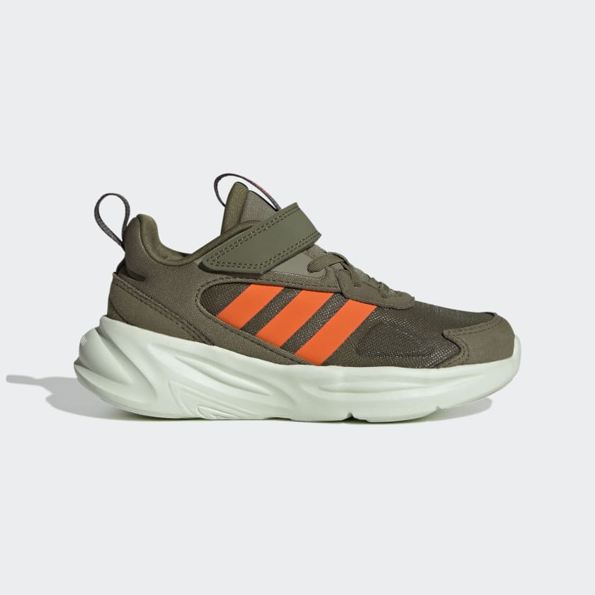 Kids green adidas trainers Clearance