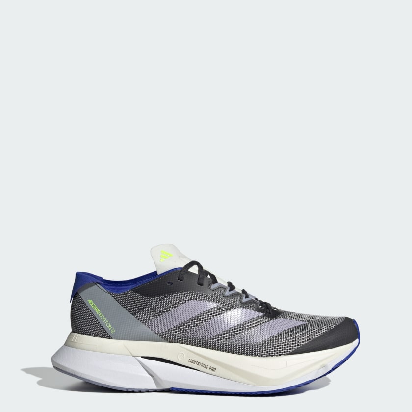 adidas Adizero Boston 12 Shoes Grey adidas UK