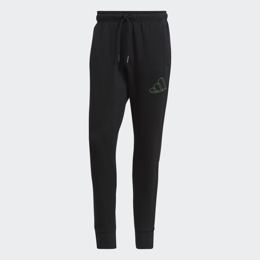 Grey and black adidas sweatpants outlet