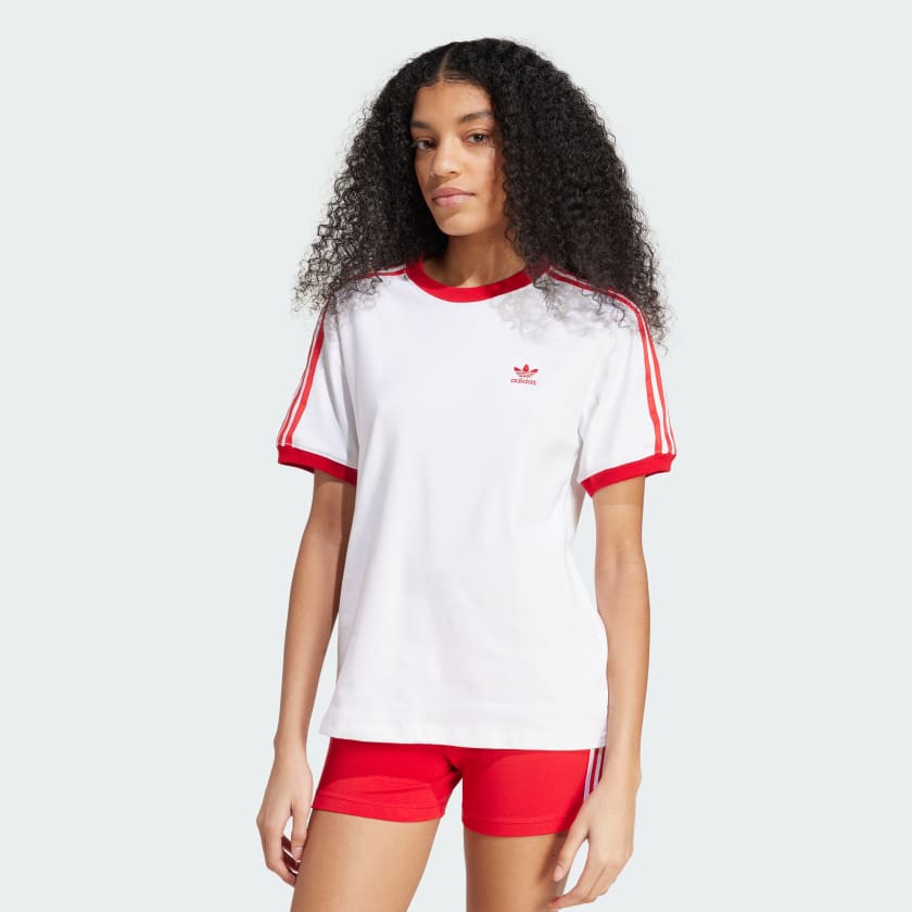 【ADIDAS】3S Tee JX1459 아디다스 3S 티 - White | adidas South Korea