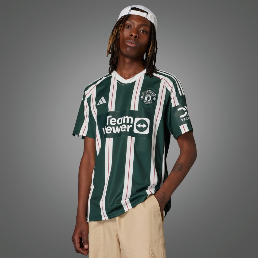 Adidas Áo Đấu Sân Khách Manchester United 23/24 - Màu Xanh Lá | Adidas  Vietnam