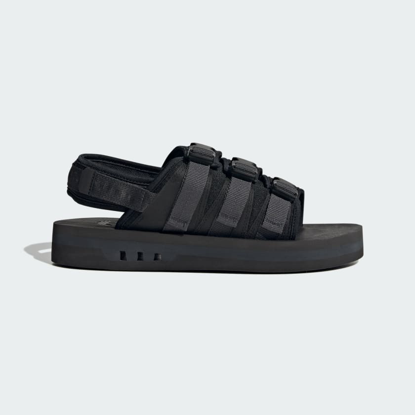 Adidas black sandals shop