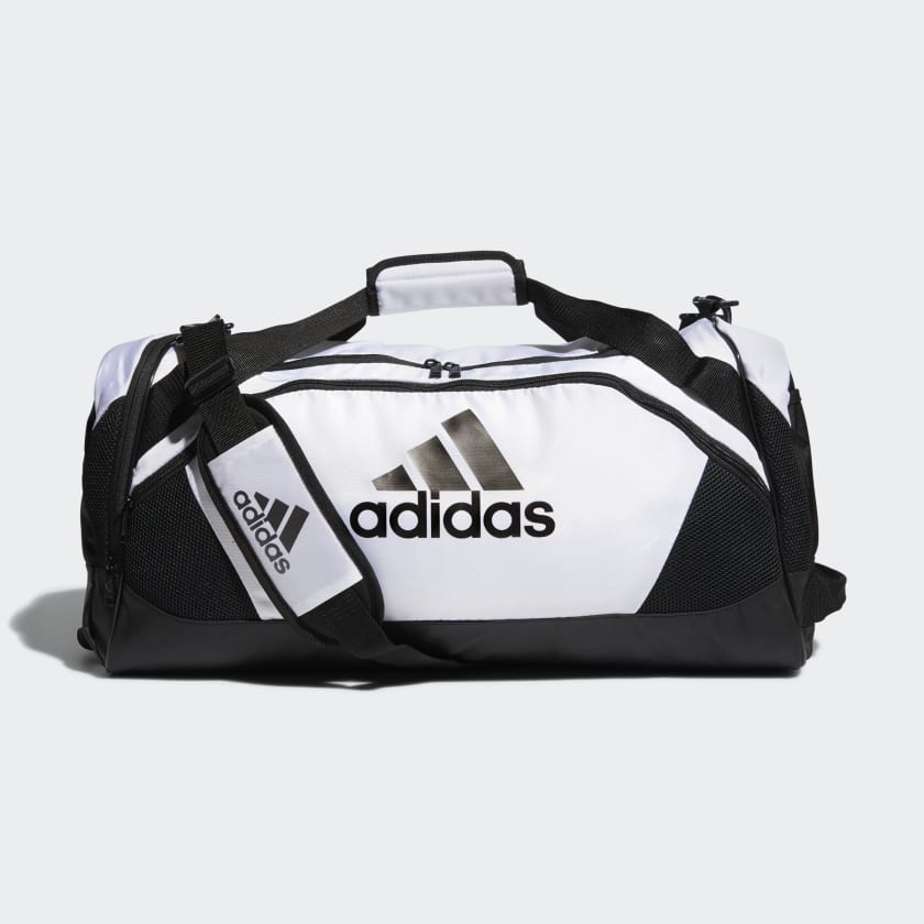 adidas TEAM ISSUE II Medium Duffel Bag | Medium Grey | stripe 3 adidas