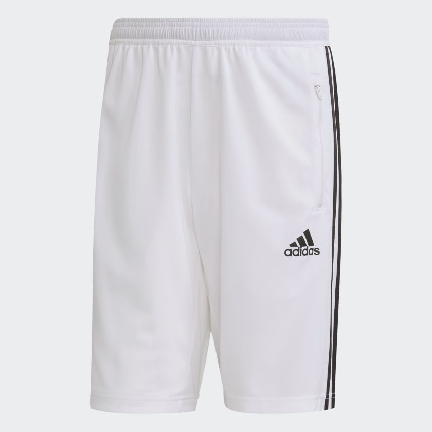Shorts men 3-Stripes Primeblue | White US training Designed - adidas | Move 2
