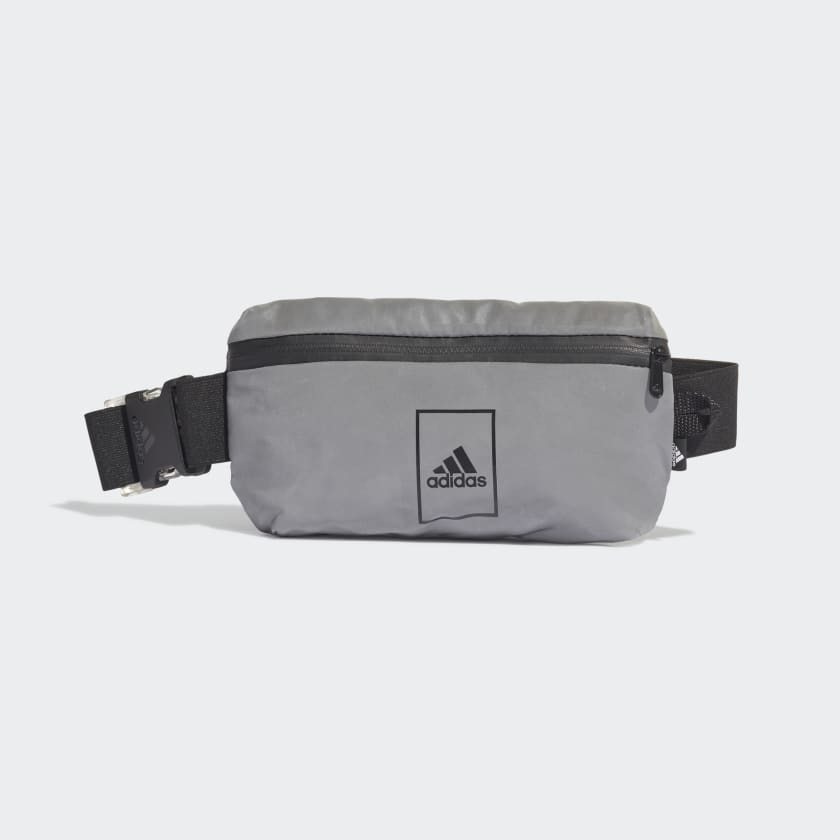 Adidas waist shop bag silver