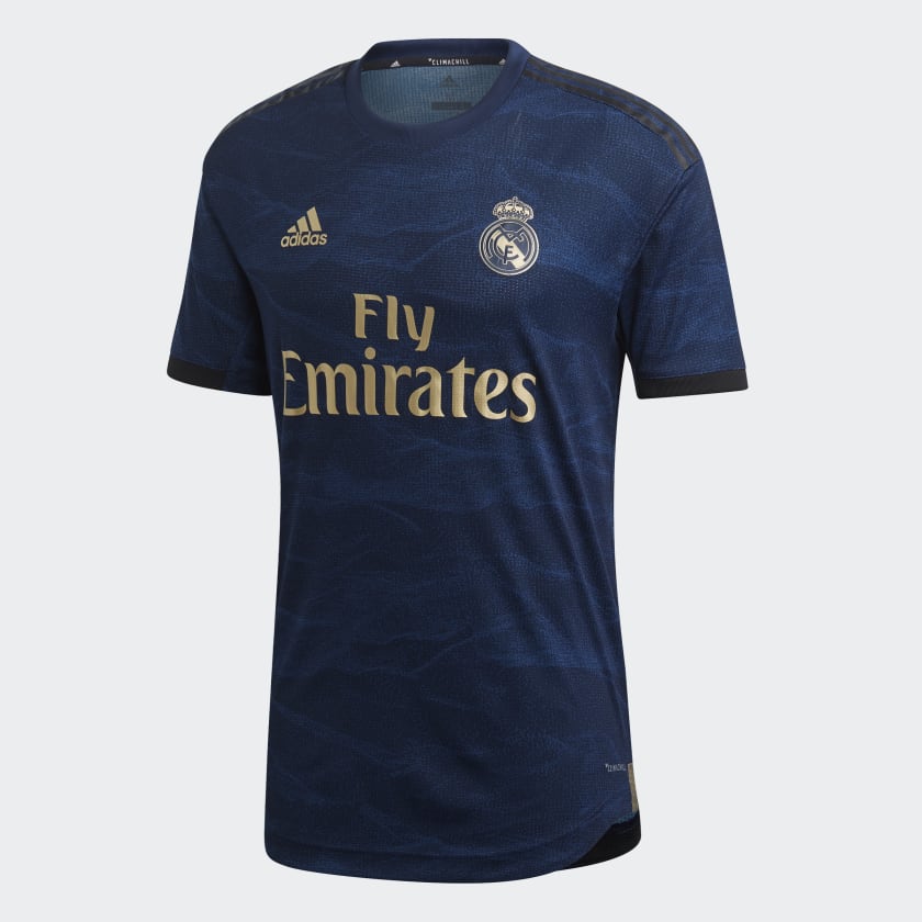 adidas Jersey Uniforme de Visitante Real Madrid Original - Azul ...