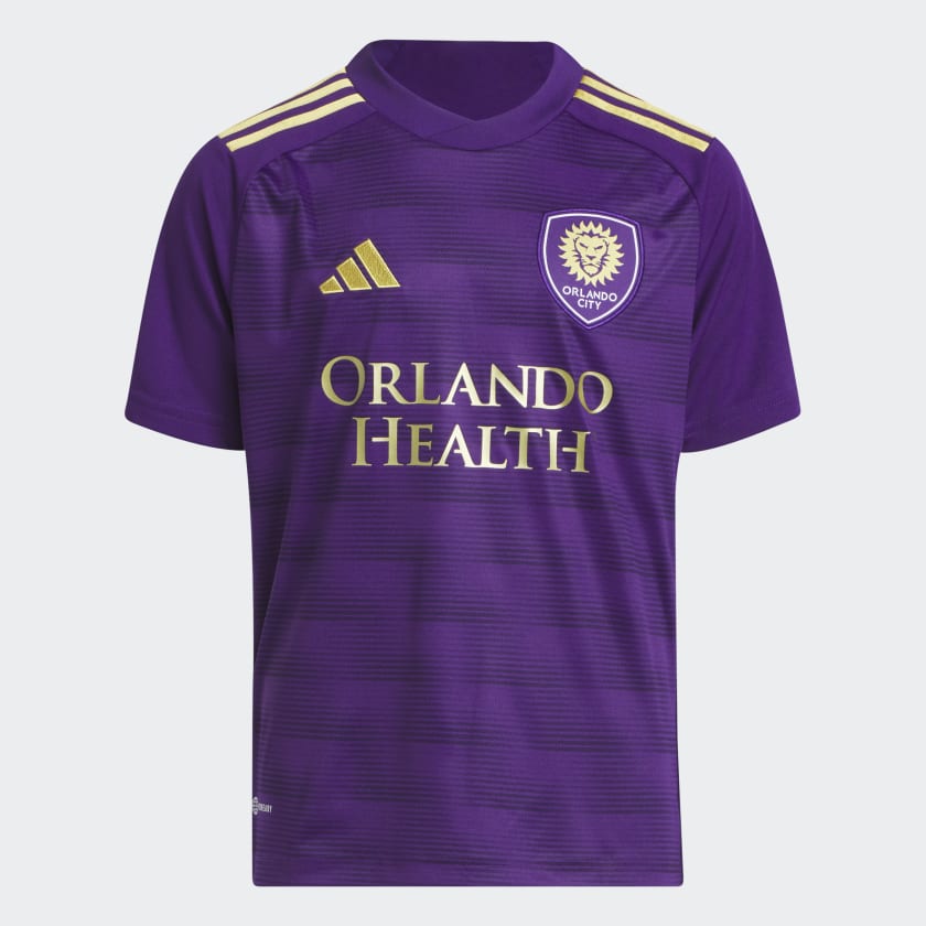 Adidas Youth Orlando City '23 Primary Replica The Wall Jersey - S Each