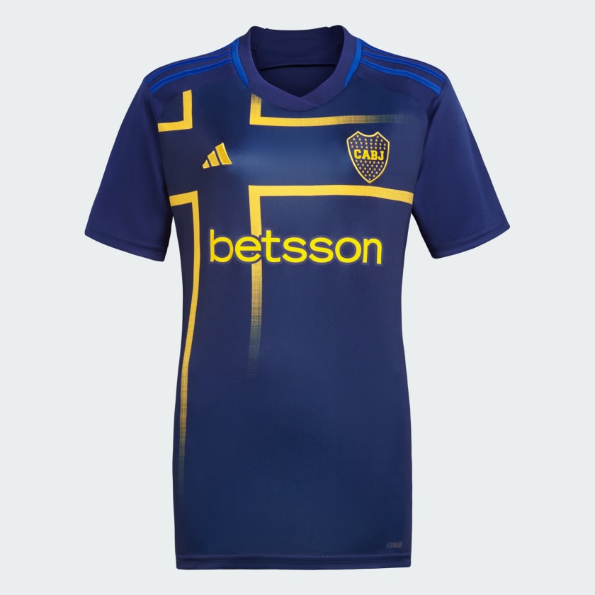 adidas Camiseta Tercer Uniforme Boca Juniors 24 25 Mujer Azul adidas Argentina