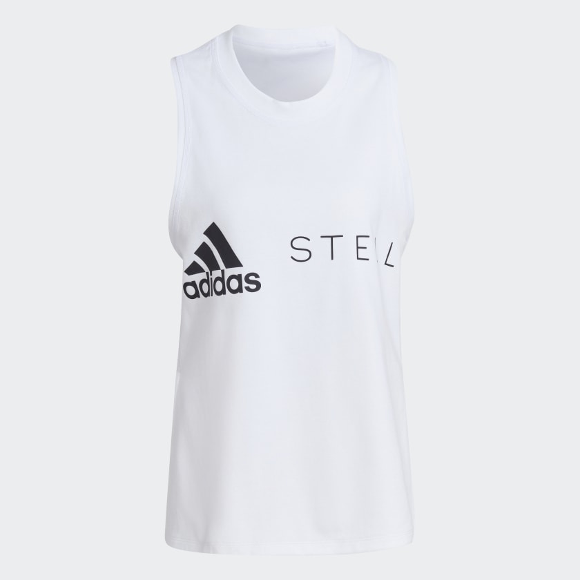 adidas by Stella McCartney Sportswear Logo Tank Top White adidas Thailand