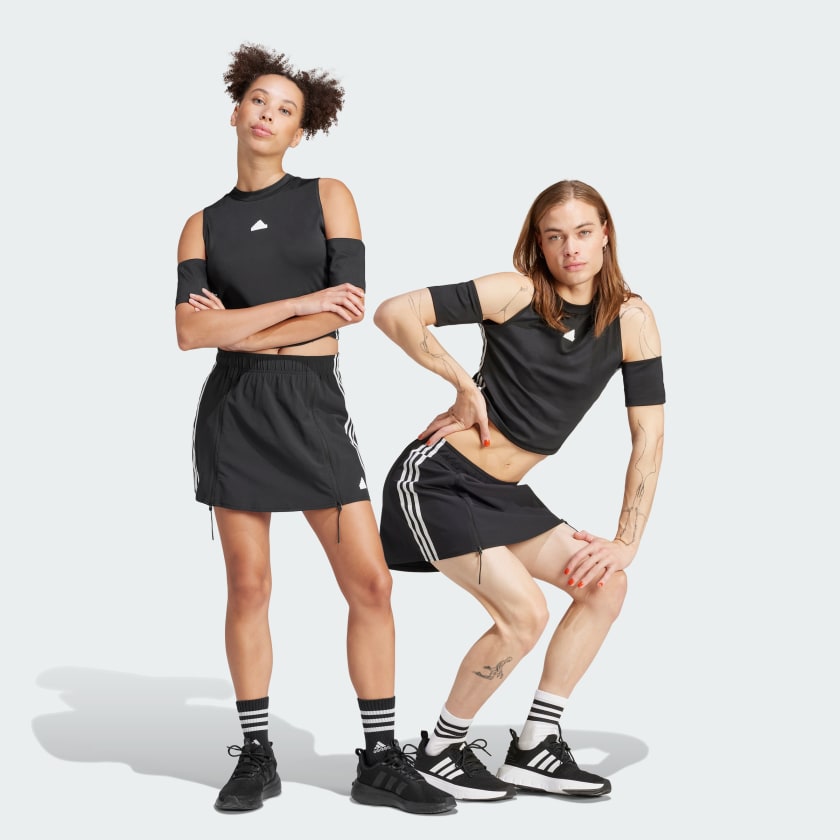adidas Express All-Gender Skirt - Black | Women's Dance | adidas US