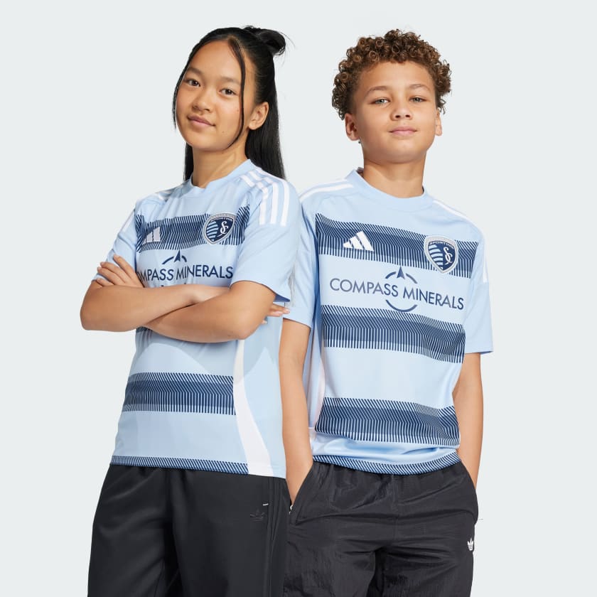 adidas Sporting Kansas City 25/26 Home Jersey Kids - Blue