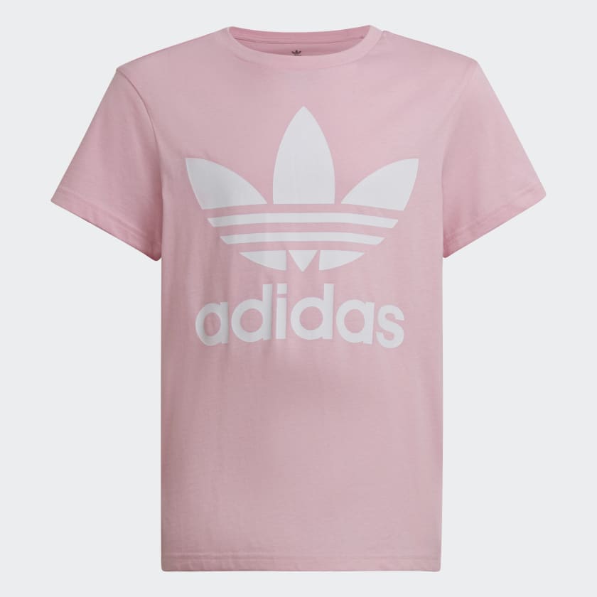 aburrido Permuta parque Camiseta Trefoil - Rosa adidas | adidas España