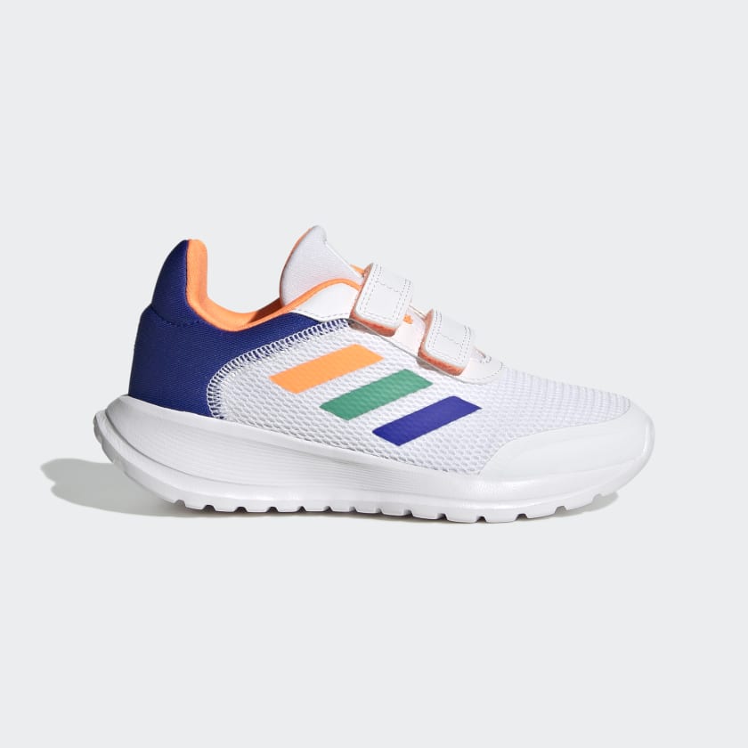 White adidas shoes with colorful bottoms outlet