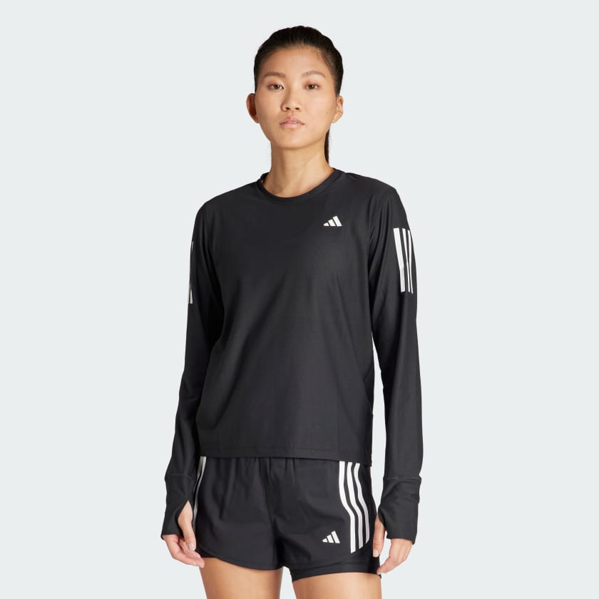 adidas Own The Run Longsleeve Schwarz adidas Deutschland