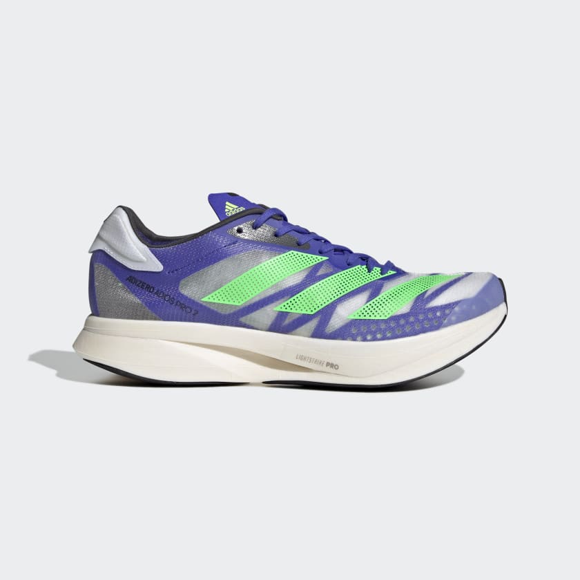 adidas Adizero Adios Pro 2.0 Running Shoes - Blue | Unisex Running 