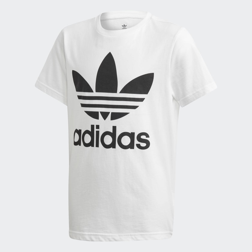 adidas Trefoil T shirt Wit adidas Offici le Shop