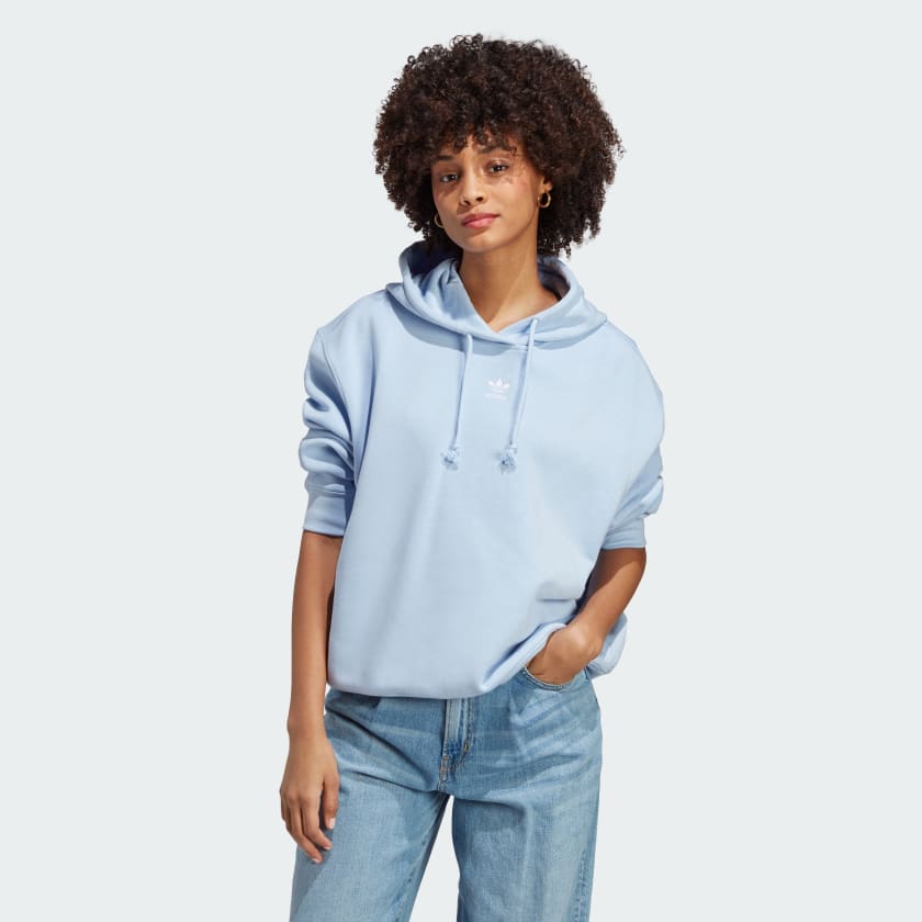 Baby blue cheap adidas hoodie