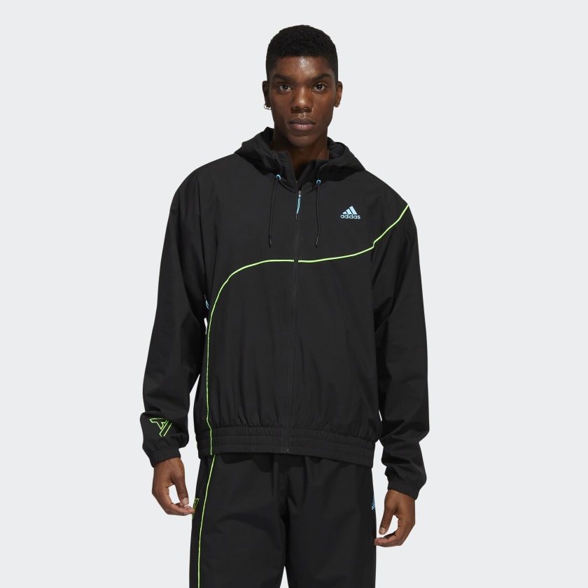 Coupe vent deals adidas noir