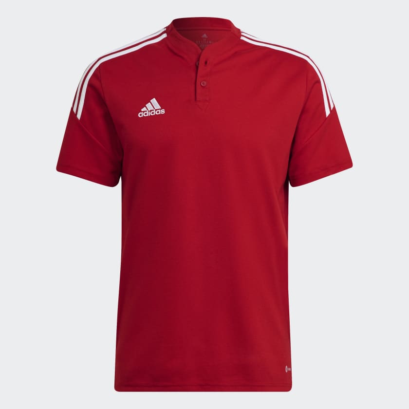 adidas Condivo 22 Polo Shirt Red adidas UK