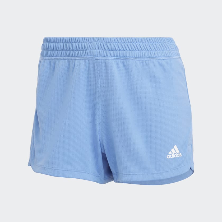 Adidas 3 stripe knit shorts discount
