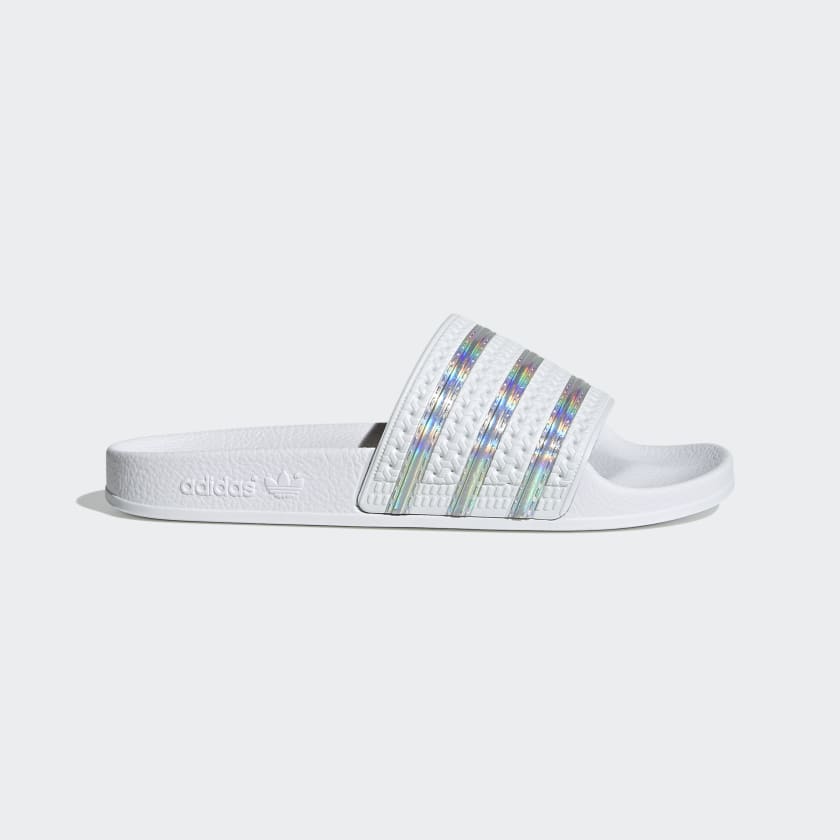 adidas Adilette Slides White adidas India