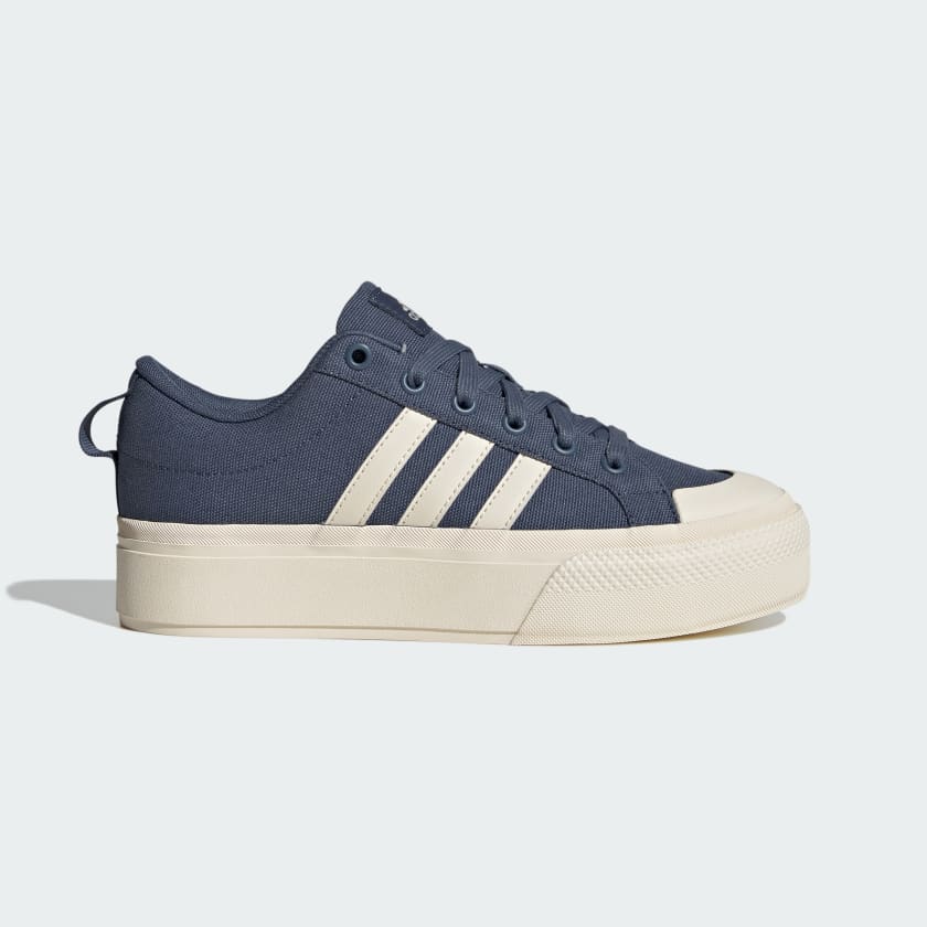 adidas Bravada 2.0 Platform Shoes Blue Free Shipping with adiClub adidas US