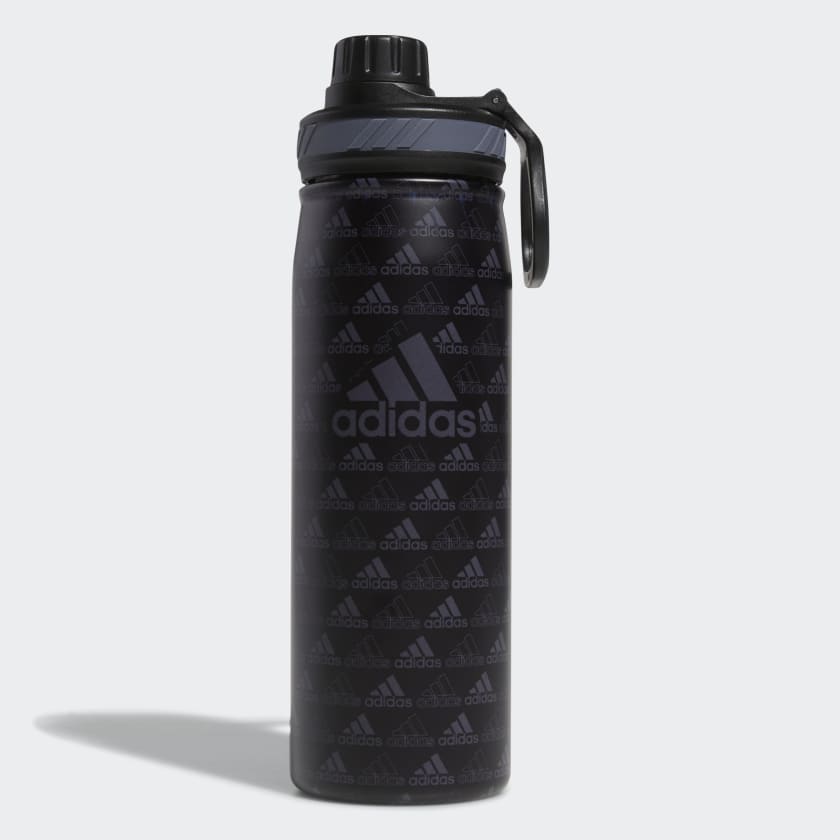 adidas Steel 600 Metal Straw Water Bottle Black