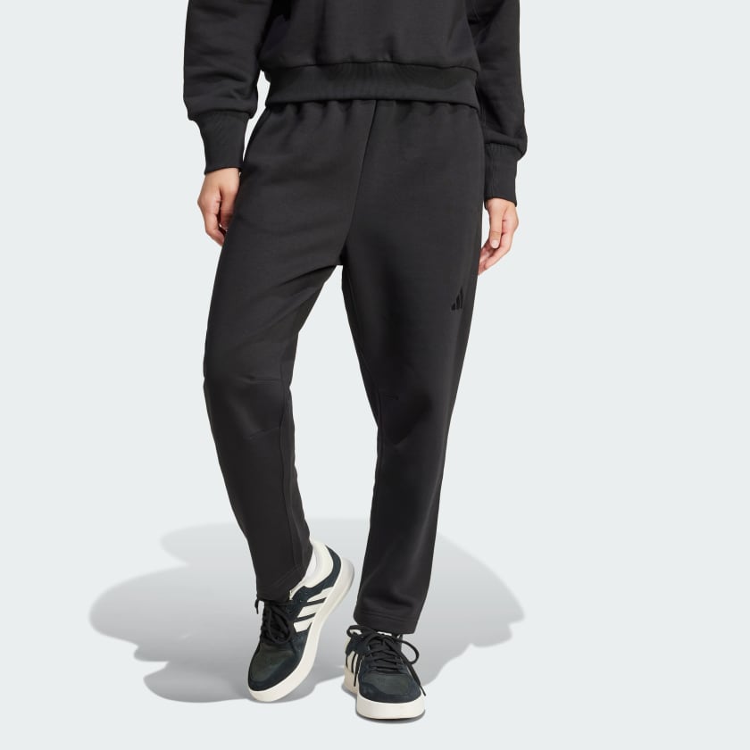 adidas ALL SZN Fleece Barrel Leg Joggers Black adidas Ireland