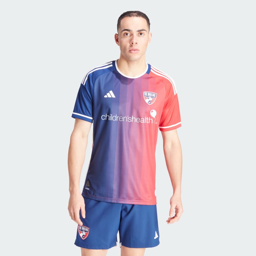 adidas FC Dallas 24 25 Home Authentic Jersey Blue Free Shipping with adiClub adidas US