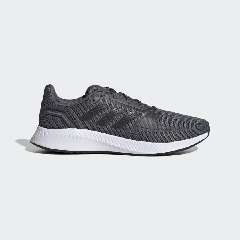 Gray adidas running shoes store