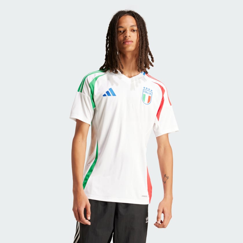 Maillot Extérieur Italie 24 - Blanc adidas | adidas France