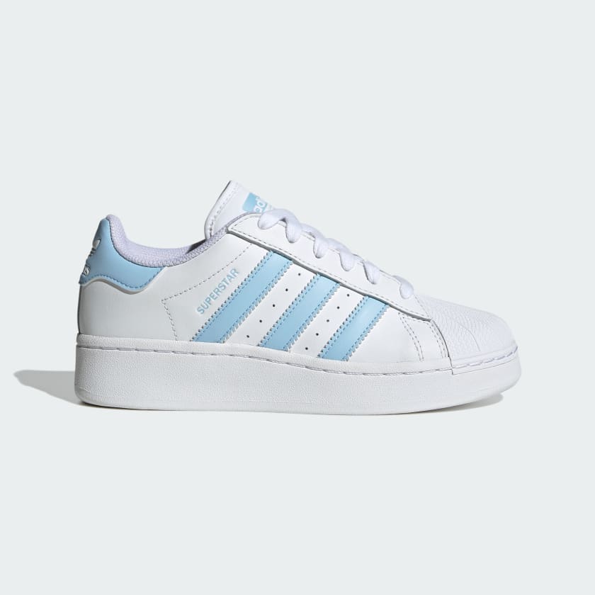 Adidas Superstar Sky Blue/White Men's Shoes, Size: 8