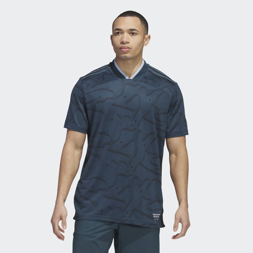 adidas Adicross HEAT.RDY Polo Shirt - Turquoise | Men's Golf | adidas US
