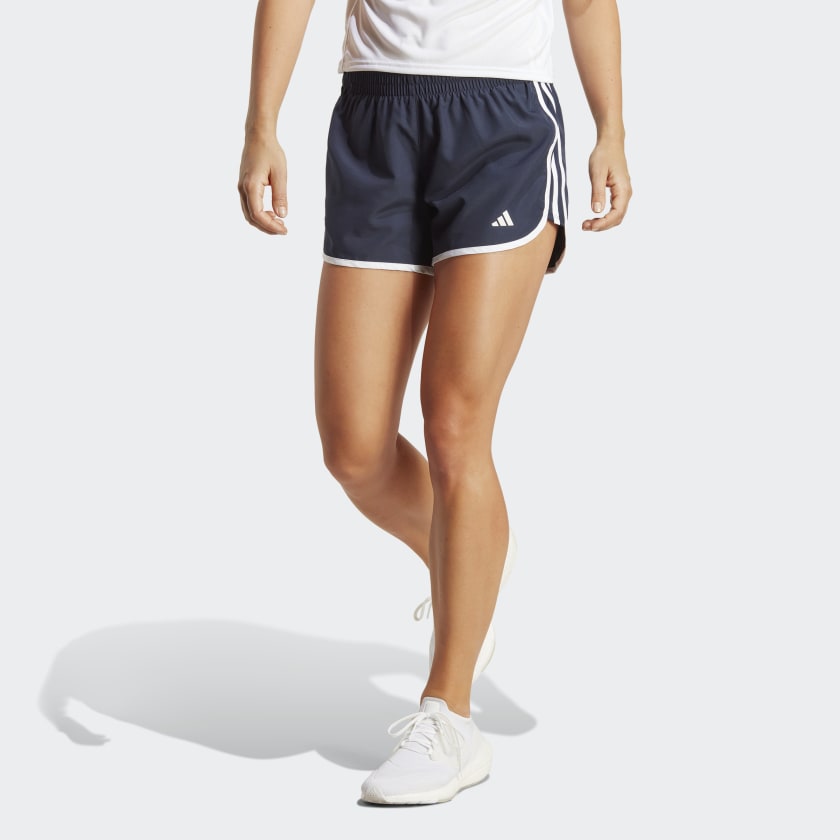 Om toevlucht te zoeken telescoop Volwassen adidas Marathon 20 Running Shorts - Blue | Women's Running | $30 - adidas US