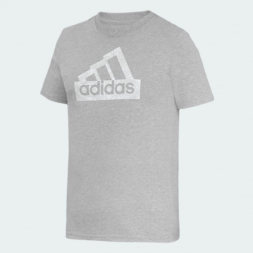 Grey adidas shirt discount