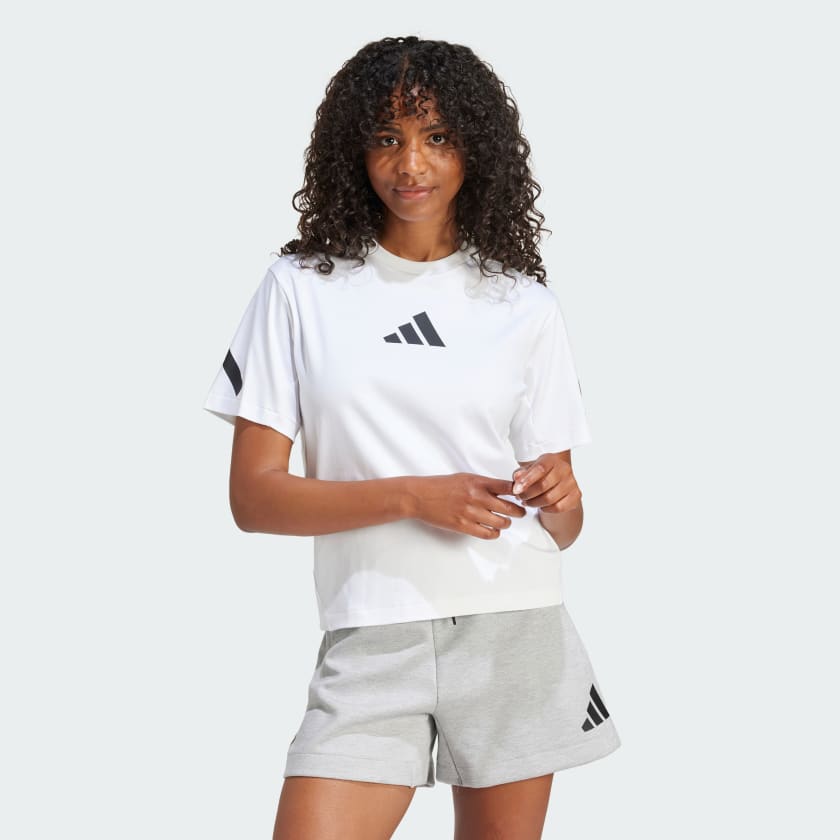 T shirt adidas Z.N.E. Bianco JE7857 21 model