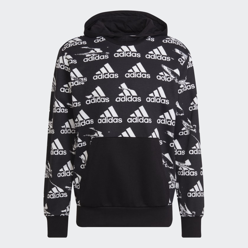 Adidas branded sale hoodie