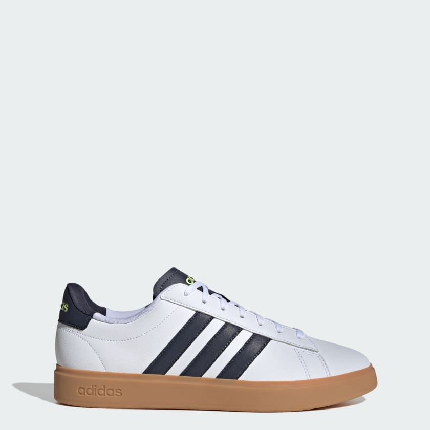 adidas Men s Grand Court 2 0 Shoes White Free Shipping with adiClub