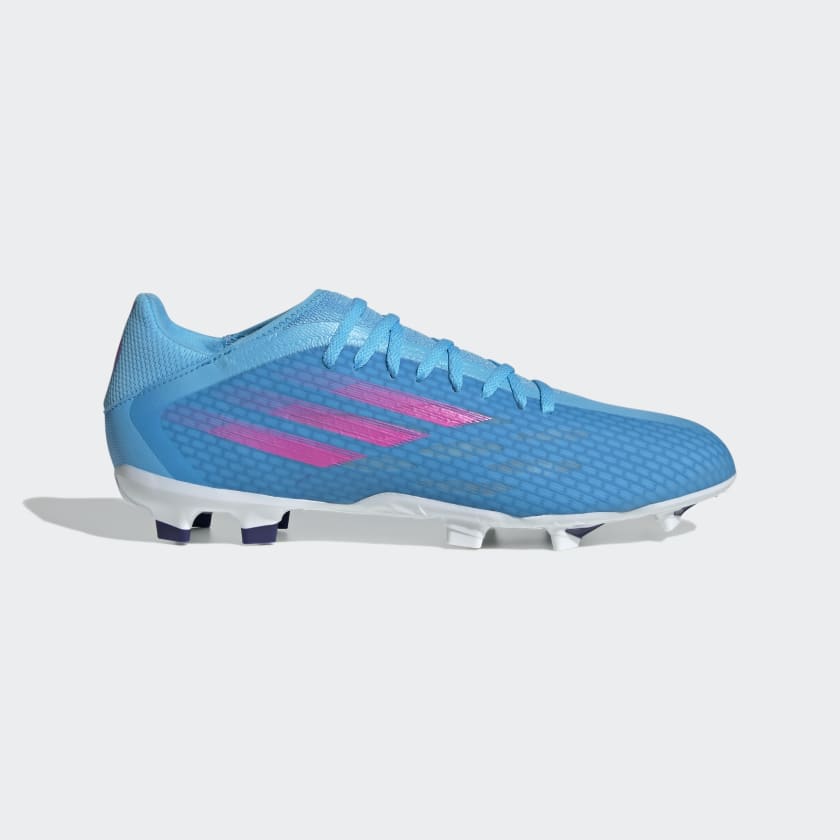 Pink and blue adidas boots on sale