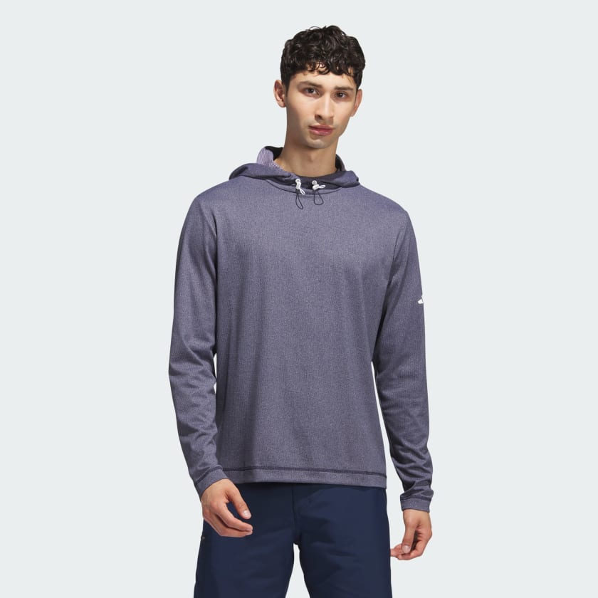 Adidas Lightweight Hoodie Navy Blue XL - Men Golf Sweatshirts & Hoodies, color: Navy Blue, size: XL