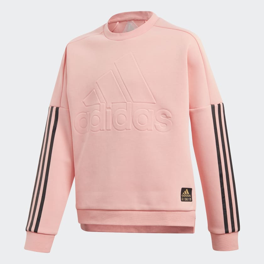 Adidas originals clearance pink sweatshirt