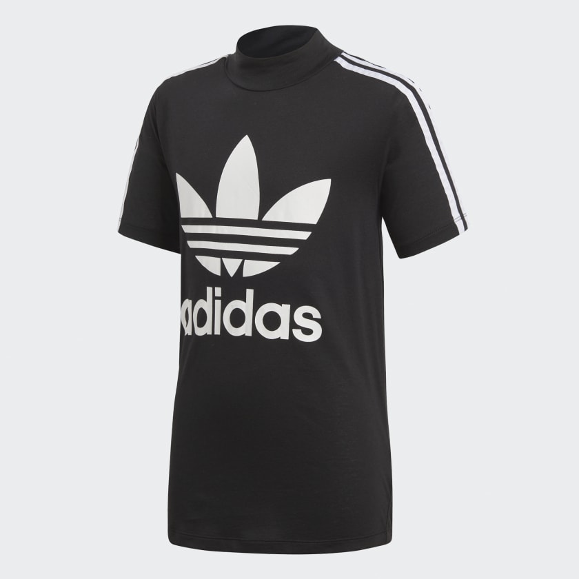 adidas California High Collar Tee Black Free Shipping with adiClub adidas Canada