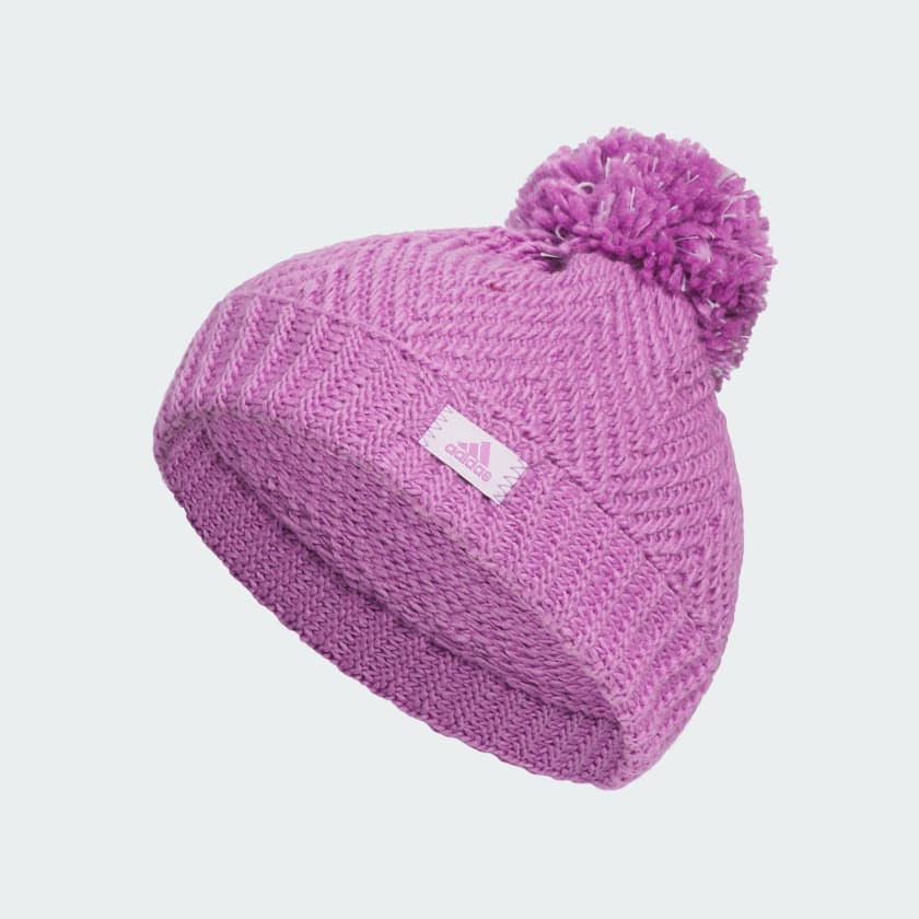 adidas Twilight 4 Pompom Beanie Purple Free Shipping with adiClub adidas US