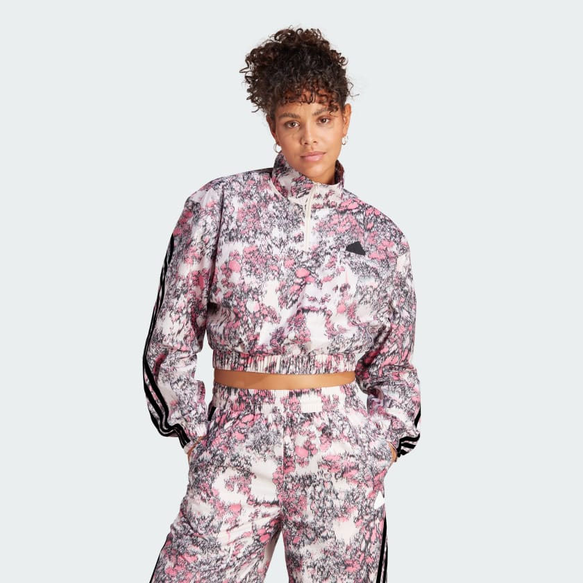 Chamarra adidas hotsell rosa hombre