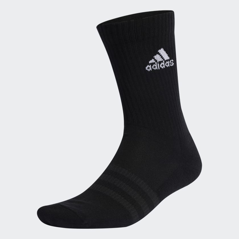 adidas Cushioned Sportswear Crew Socks - Black | adidas Singapore