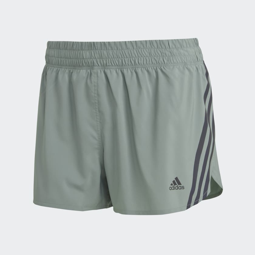 Adidas 3 stripe running shorts shop